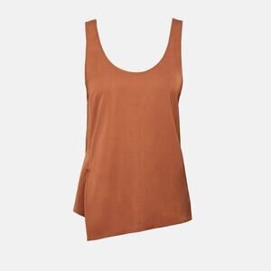 Theory Slit Racer Tank Women’s Size M